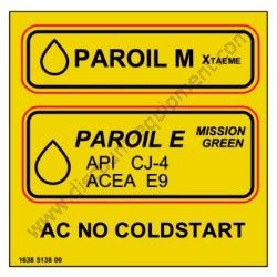 1638513800 DECAL SYMBOLS Chicago Pneumatic CPS 175-100 T4F Air Compressor
