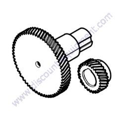 2912641607 KIT GEAR SET I=2.259 Chicago Pneumatic CPS 250 MP KD8 Air Compressor