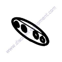 1638201600 GASKET HEATER CORE PACE Chicago Pneumatic CPS 250 MP KD8 Air Compressor