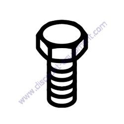0147124403 HEX HEAD SCREW M6 X 12 Chicago Pneumatic CPS 400-150 KOD Air Compressor
