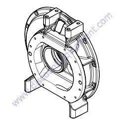 1604029101 GEARBOX Chicago Pneumatic CPS 400-150 KOD Air Compressor