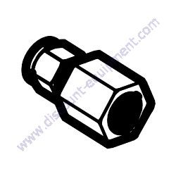 1316021255 FITTING 1/4G FM TO M6 TUBE Chicago Pneumatic CPS 400-150 KOD Air Compressor