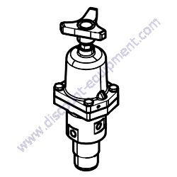 1604084785 MANUAL REGULATION VALVE ASSEMBLY Chicago Pneumatic CPS 400-150 KOD Air Compressor