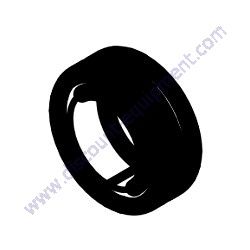 1310050554 GROMMET RUBBER 2-HOLE/.188PNL Chicago Pneumatic CPS 400-150 KOD Air Compressor