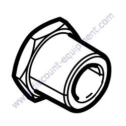 0605881600 BUSHING .50G MALE X .375G FEMALE Chicago Pneumatic CPS 400-150 KOD Air Compressor
