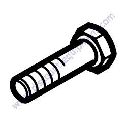 1316010275 SCREW M16 x 35MM FHCS ZN PLT Chicago Pneumatic CPS 400-150 KOD Air Compressor