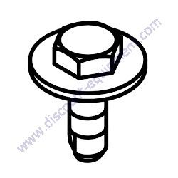 1615566400 HEX HEAD SCREW Chicago Pneumatic CPS 400-200 MP KOD Air Compressor