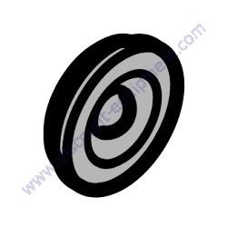 1310074447 PLUG GREASE CAP Chicago Pneumatic CPS 400-200 MP KOD Air Compressor