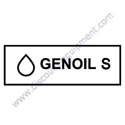 1316020214 LABEL GENOIL Chicago Pneumatic CPS 400-200 MP KOD Air Compressor