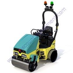 AMMANN ARX 20-2 T4F Light Tandem Vibratory Roller 39.4" Drum Kubota D1105 Diesel Engine