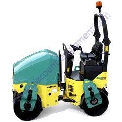 AMMANN ARX 26-2 T4F Light Tandem Vibratory Roller 47.2" Drum Kubota D1803-CR Engine