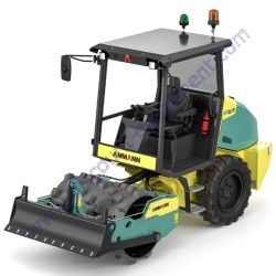AMMANN ARS 30PD T4F Single Drum Roller 47.2" Padfoot Drum Kubota V2403 CRT Engine