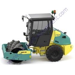 AMMANN ARS 50 PD T4F Single Drum Roller 55.1 Padfoot Drum Kubota V2403CRT Engine