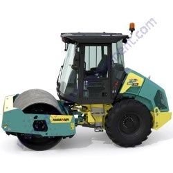 AMMANN ARS 70 T4F Single Drum Roller 66.1 Smooth Drum Kubota V3307 CR-TE5 Engine