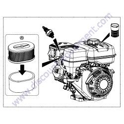 FKITMVC64VH Filter Kit Multiquip MVC64VH Plate Compactor