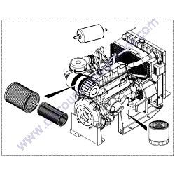 FKITLS300 Filter Kit Multiquip LS300G LS300GWR Concrete Pump