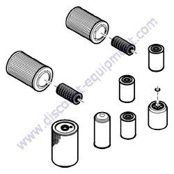 1310074861 SERVICE KIT 1000HR Chicago Pneumatic CPS 650 JD8 FT4 Air Compressor