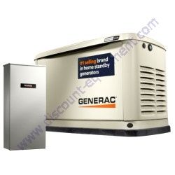 Generac G00721010 Home Standby Generator 24kW with Whole House Switch WiFi Enabled