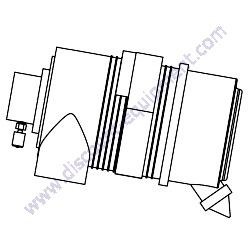 FPG082527 AIR CLEANER Multiquip DCA70SSJU4F Generator