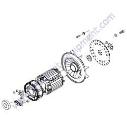 B5110101002 ROTOR ASSEMBLY Multiquip DCA70SSJU4F Generator