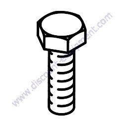 0012108035 HEX HEAD BOLT Multiquip DCA70SSJU4F Generator