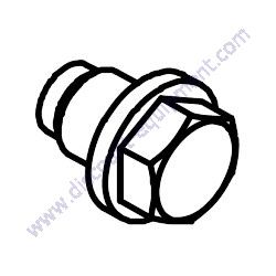 0802011104 DRAIN BOLT Multiquip DCA25SSIU4F Generator