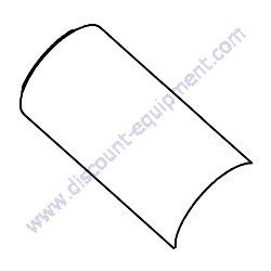 M1331400904 EXHAUST HEAT SHIELD (B) Multiquip DCA25SSIU4F Generator