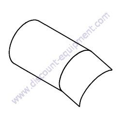 M1331401004 EXHAUST HEAT SHIELD (C) Multiquip DCA25SSIU4F Generator
