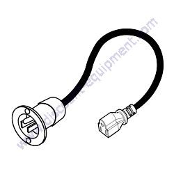 EE62076 INLET RECEPTACLE AND CORD NEMA 5-15P Multiquip DCA25SSIU4F Generator