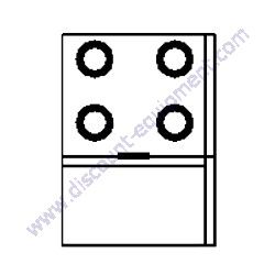 M1303200304 ENGINE FOOT Multiquip DCA20SPXU4F Generator