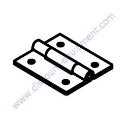 0605010040 HINGE Multiquip DCA40SSKU4F2 Generator