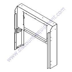 M1444000412 REAR FRAME Multiquip DCA40SSKU4F2 Generator