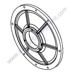 B3153000513 END BRACKET Multiquip DCA45SSIU4F Generator