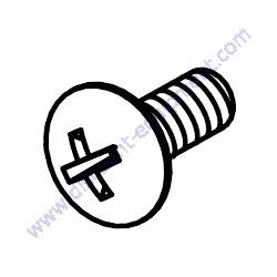 0027105015 MACHINE SCREW Multiquip DCA45SSIU4F Generator