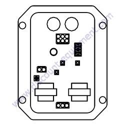 0601820608 AUTOMATIC VOLTAGE REGULATOR Multiquip DCA45SSIU4F Generator