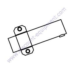 M13740000113 AIR CLEANER PIPE Multiquip DCA45SSIU4F Generator