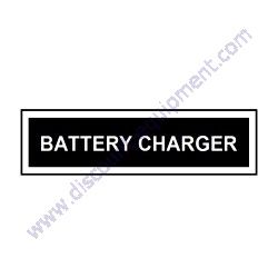 M1940011014Q DECAL BATTERY CHARGER 120V IN Multiquip DCA36SPXU4F Generator