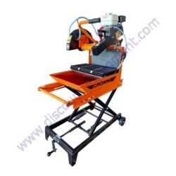 Crown BBS14-E2 14" Portable Brick Saw Electric Baldor 2HP Engine