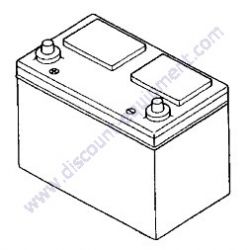 0602220199 BATTERY Multiquip DCA70SSIU4F Generator