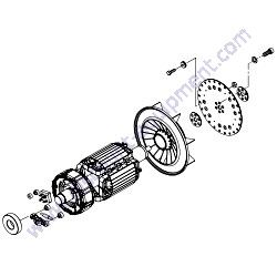 B5110000402 ROTOR ASSEMBLY Multiquip DCA70SSIU4F Generator