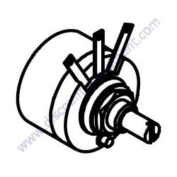 0601840073 RHEOSTAT (VR) 2W 1K OHM Multiquip DCA70SSIU4F Generator