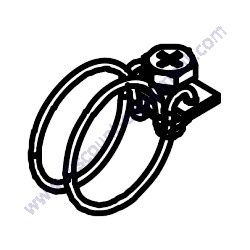 0605515198 HOSE BAND Multiquip DCA70SSIU4F Generator