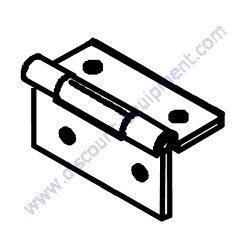 0605010040 HINGE Multiquip DCA70SSIU4F Generator