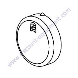 24110103 Closed Plastic Cover 120/150L Menegotti Mortar Mixer