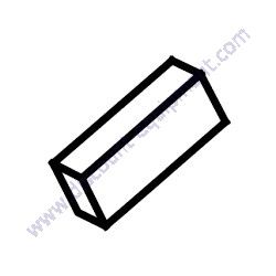 21130120 Key 5x5x14mm Menegotti Steel Drum Wheelbarrow Concrete Mixer