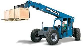 Gradall G6-42P Forklift Telescopic, 42' 6,600lbs.