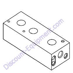 16525 TILLER CONTROL BLOCK Barreto 916H-918H Tiller