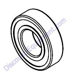 03043 BALL BEARING 6205 Barreto 916H-918H Tiller