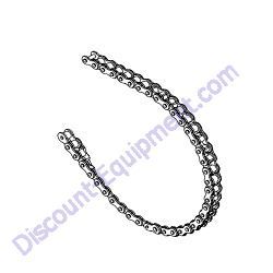 03015-L #50 ROLLER CHAIN 63 PITCH WITH MASTER Barreto 1320H-1620B Tiller