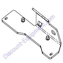 12102-L LIFT MOUNT LEFT Barreto 1320H-1620B Tiller